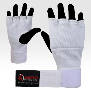 White Gel Padded Inner Gloves